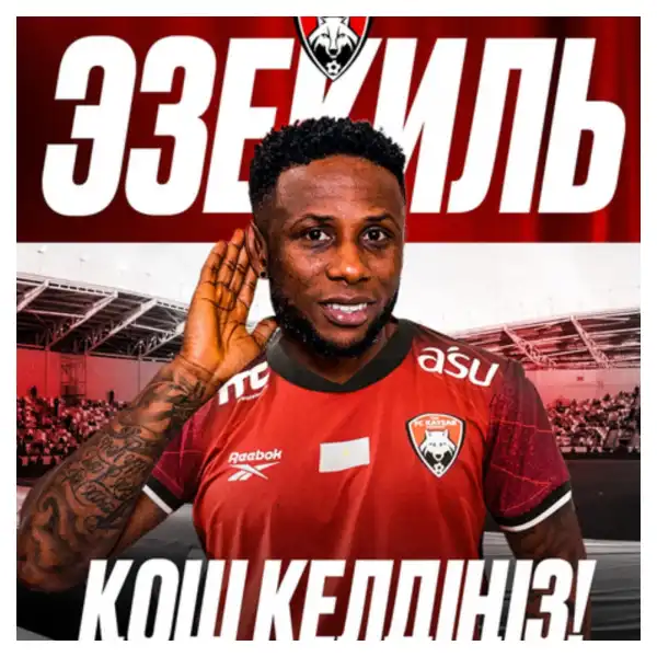 Transfer: Kazakh PL club FC Kaisar sign Nigerian striker