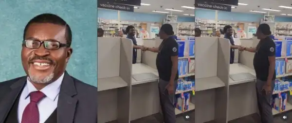 “I Raised Him Well”- Kanayo O. Kanayo Proudly Introduces Himself To Son’s Boss In Maryland