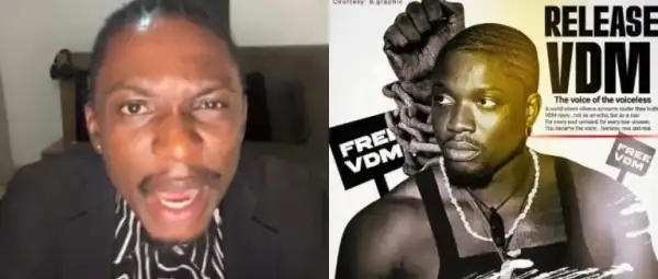VDM’s Brother Shares Protest Dress Code Amid EFCC Arrest