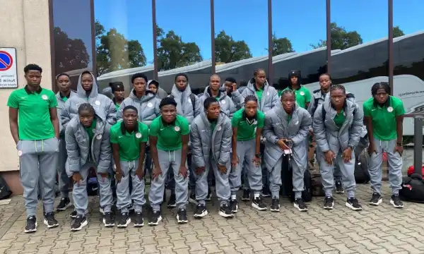 Falconets arrive Poland for FIFA U-20 Women’s World Cup