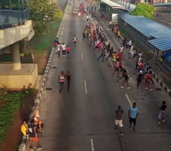 BREAKING: 34 People Who Came Out To Jog In Lagos Despite Lockdown Order Bag 14-Day Quarantine