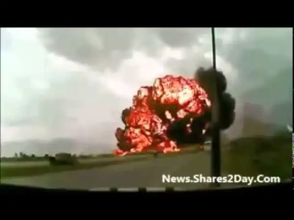 DOWNLOAD: THE VIDEO OF MALAYSIA AIRLINES FLIGHT CRASHES IN UKRAINE