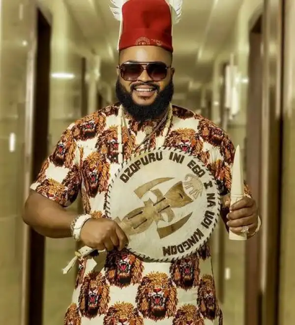 “Address Me As A Chief” – Whitemoney Says As He Receives Chieftaincy Title