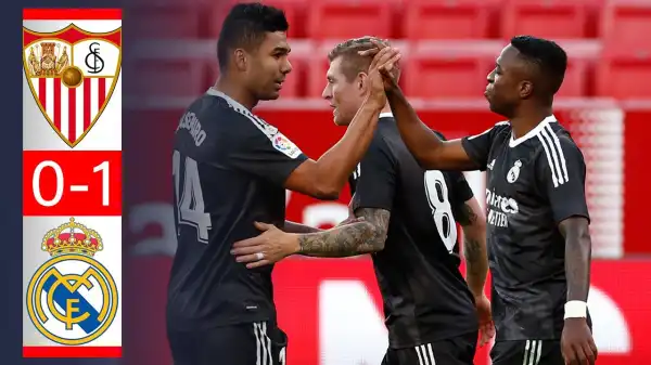 Sevilla vs Real Madrid 0 - 1 (LA Liga Goals & Highlights)