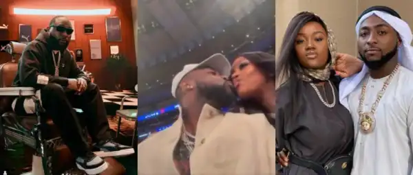 Davido and Chioma Turn Heads at NBA Game with Romantic Courtside Kiss