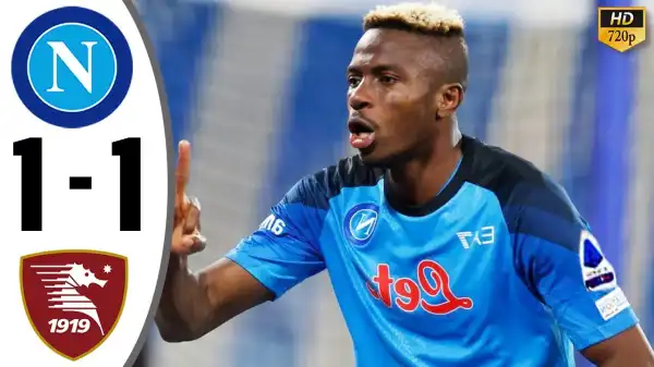 Napoli vs Salernitana 1 - 1 (Serie A 2023 Goals & Highlights)