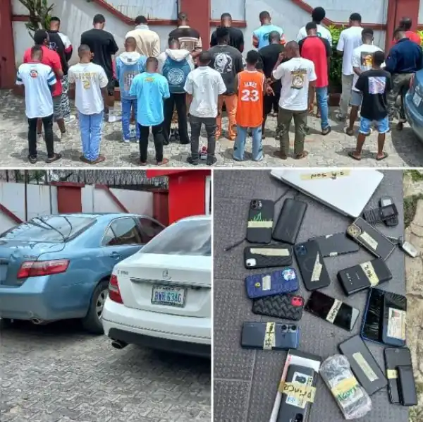 EFCC Nabs 46 Suspected Internet Fraudsters In Calabar, Eket