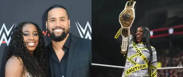 Naomi Announces Pregnancy, Gives Up WWE Women’s Title