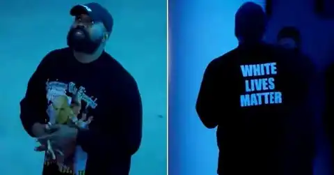 Kanye West Lambasted For Wearing ‘White Lives Matter’ T-shirt (Photo)