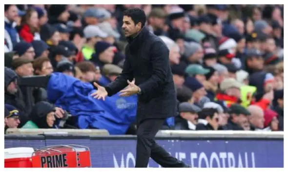 EPL: Can’t cry about it — Arteta on Arsenal’s 1-1 draw at Fulham