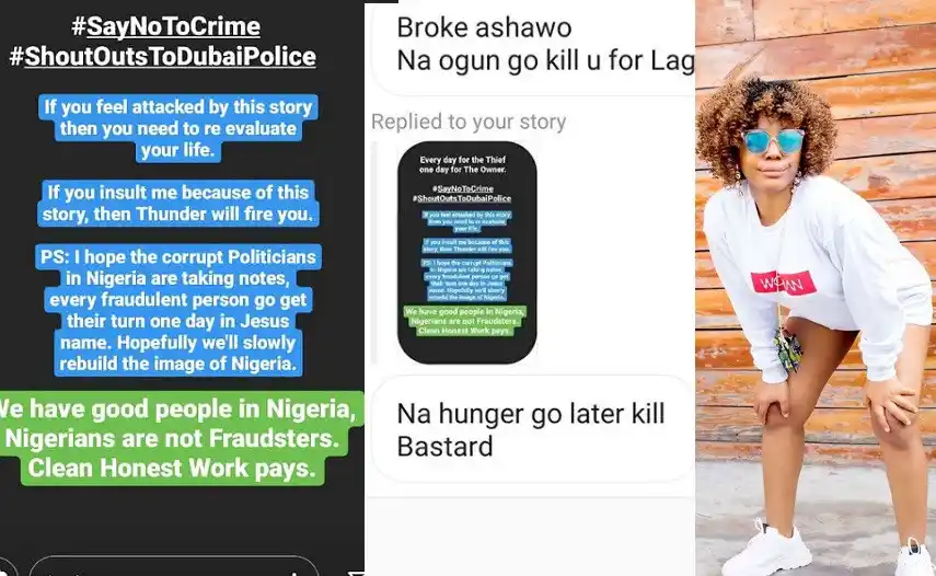 They need to flush all of you down the toilet - Ifu Ennada slams yahoo boys apologists who called her an “ashawo” for condemning fraud