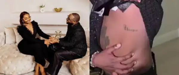 Davido Flaunts New “Chioma” Tattoo Ahead of Miami Wedding Celebration