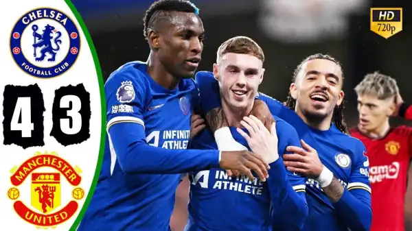 Chelsea vs Manchester United 4 - 3 (Premier League 2024 Goals & Highlights)