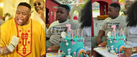 Cubana Chief Priest Pens Heartfelt Tribute To Son Obinna On 7th Birthday
