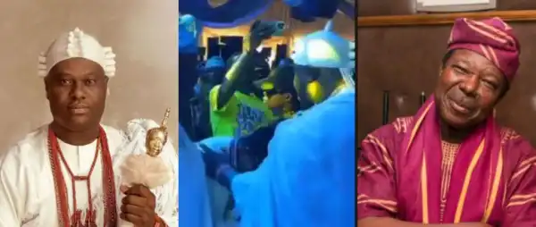 “Pure Respect”- Ooni Of Ife’s Reaction As King Sunny Ade Bows Trends Online