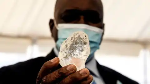World's Third Largest Diamond Unearthed In Africa (Photos)