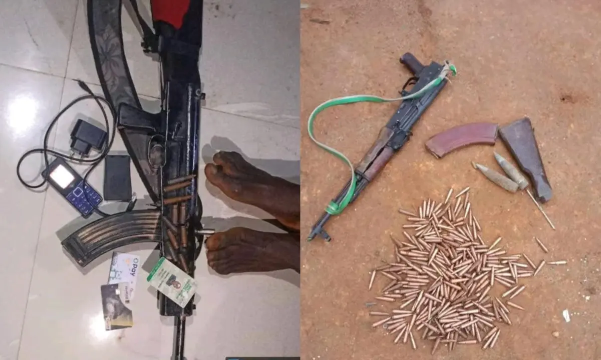 Troops arrest bandit in military uniform, recover arms in Kaduna, Plateau