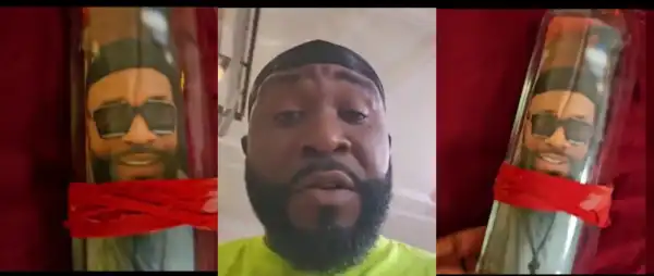 Viral Video Shows Man’s Photos Sealed in Bottles in Alleged Juju Attempt