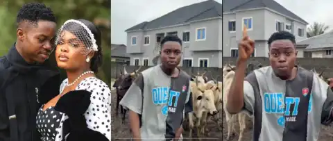 “I’m Shutting Down Africa”- Peller Flaunts 12 Cows Ahead Of Grand Wedding