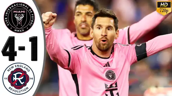New England vs Inter Miami 1 - 4 (MLS 2024 Goals & Highlights)