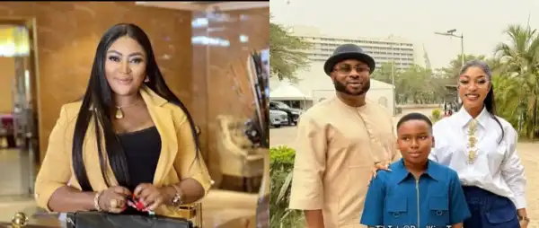 “Uncontrollable Tears Of Joy”- Uche Elendu Reacts To Tonto Dikeh’s Reunion With Churchill