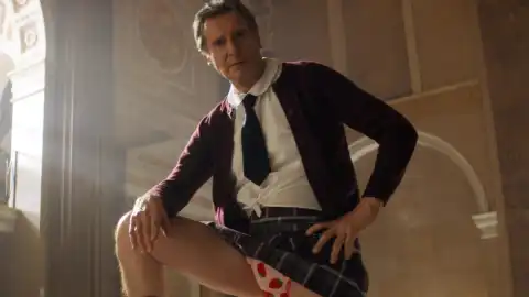 The Naked Gun Trailer Includes O.J. Simpson Joke, Liam Neeson as Leslie Nielsen’s Son