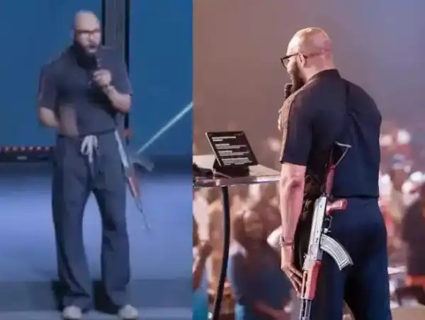 Abuja Pastor Wielding AK-47 Inside Church Seeks Judicial Review Of His Trial