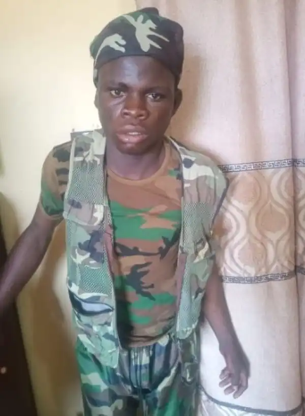 Police Arrest Fake Military Officer In Adamawa