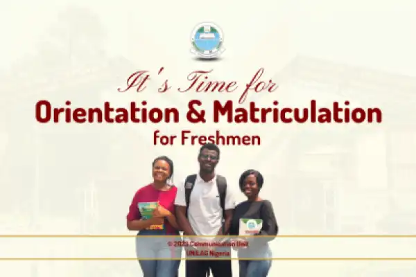 UNILAG Holds 2023/2024 Matriculation Ceremony, Dec.15