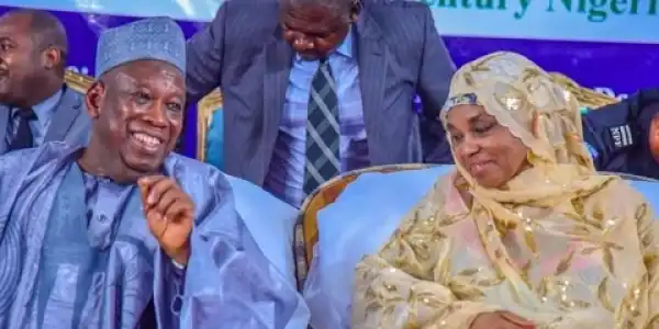 Governor Ganduje And Wife