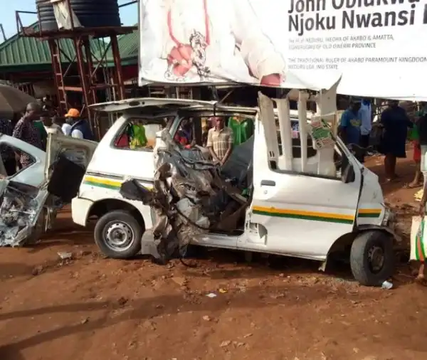 Imo: Tragedy As Eight Persons Die In Accident