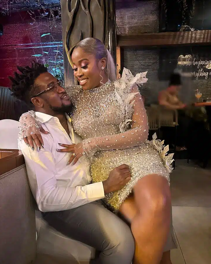 Veekee James reacts after Uche Maduagwu delivered God’s message about her marriage