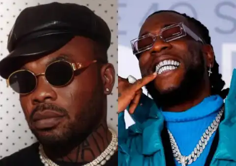“This is the way I greet GRAMMYS” – Slimcase shares why he Prostrated to greet Burna Boy
