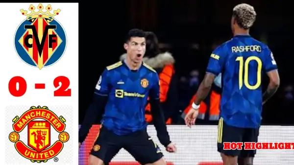 Villareal vs Manchester United 0 - 2 (Champions League 2021 Goals & Highlights)