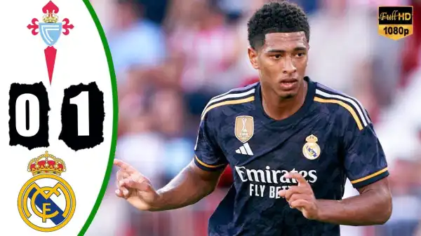 Celta Vigo vs Real Madrid 0 - 1 (Laliga Goals & Highlights)