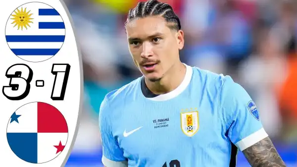 Uruguay vs Panama 3 - 1 (Copa America 2024 Goals & Highlights)