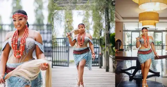 Photos and videos from Rita Dominic’s traditional marriage today