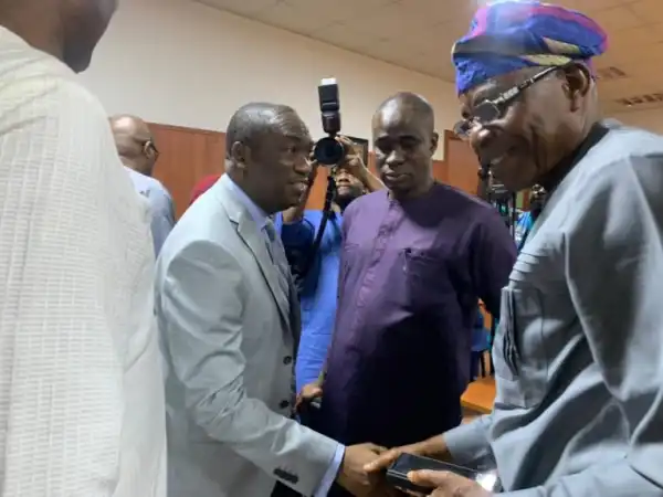 JUST IN: Hamzat arrives court as tribunal delivers judgement