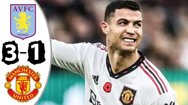 Aston Villa vs Manchester United 3 - 1 (Premier League 2022 Goals & Highlights)