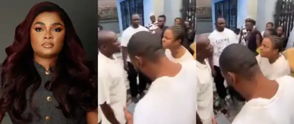 “She Didn’t Take It Lightly!”- Area Boys Storm Actress Bimbo Ademoye’s Film Location