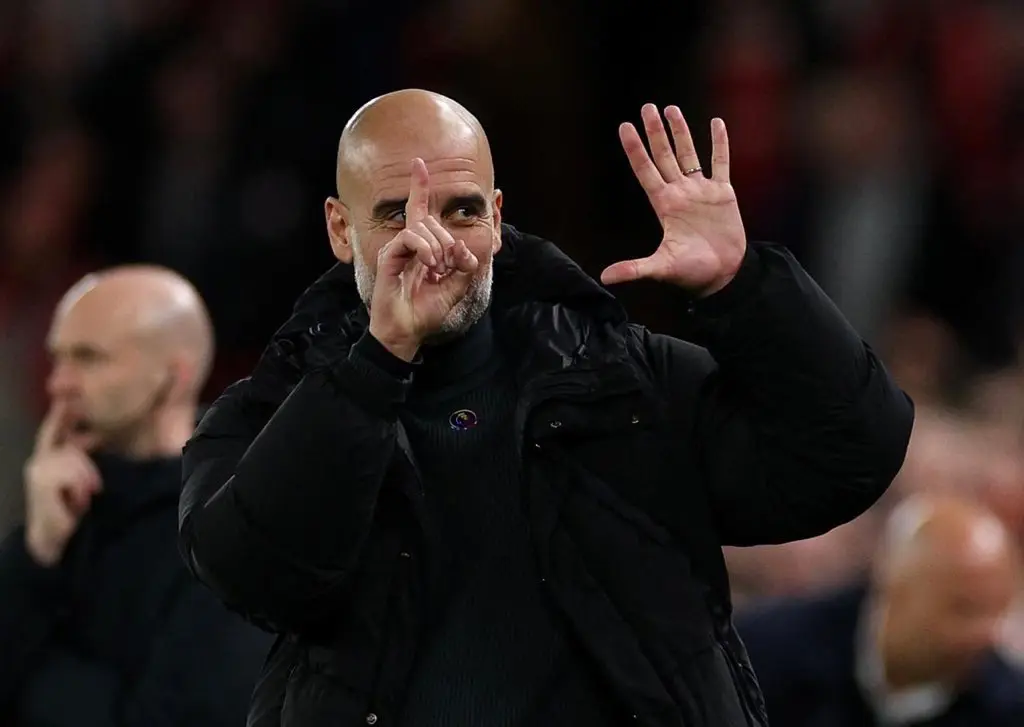 EPL: Guardiola hails two Man City players after 3-0 win over United
