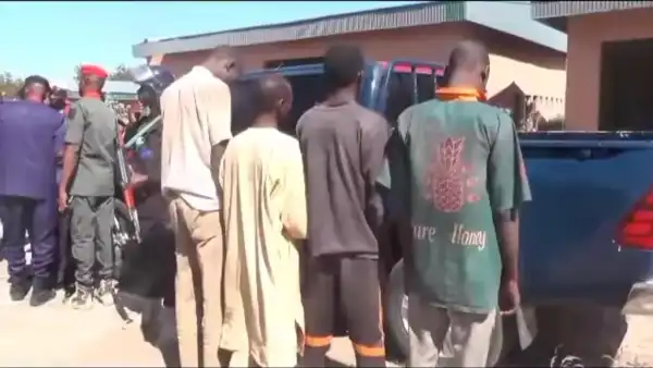 Yobe: NSCDC arrests four suspected vandals, uncover over 100 motorcycles hidden in FG’s silos