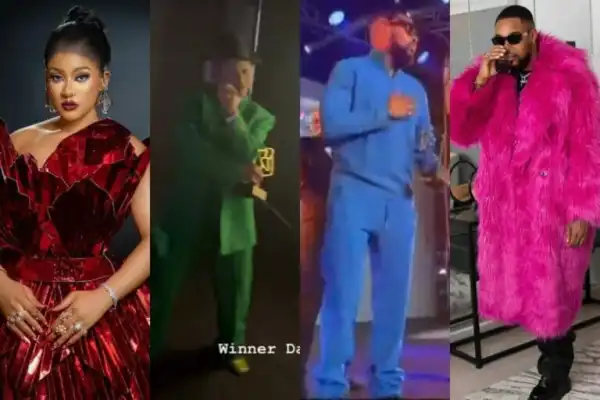 BBNaija’s Phyna And Sheggz Win Big at Trendupp Awards (Video)