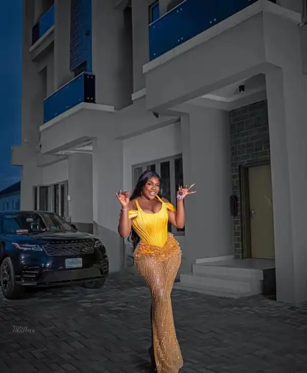 Popular Skit Maker, Nons Miraj Acquires Multi-Million Mansion on Her Birthday, Shares Photos