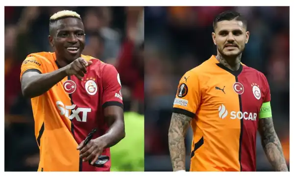 Transfer: Osimhen only senior striker at Galatasaray as Icardi leaves club