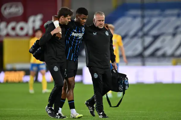 Belgium: Onyedika out for six weeks with hamstring injury