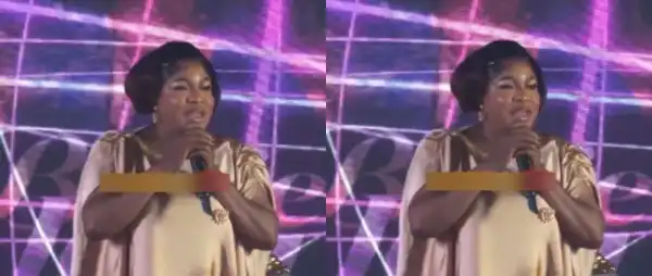 “There Is Food, Gifts And Transport Fare For Everyone Here”- Toyin Abraham Appreciates Fans At Bestie Jesu Concert