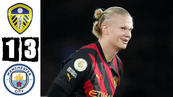 Leeds United vs Manchester City 1 - 3 (Premier League 2022 Goals & Highlights)