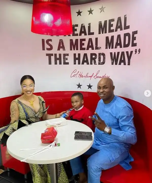 Tonto Dikeh Reacts After She Was Spotted On A Date With Her Ex’s Best Friend (Photo)