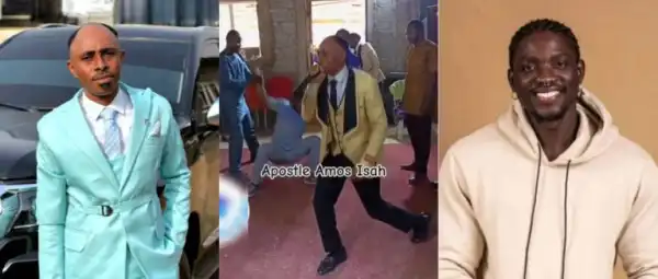 “You Can’t Stop The Anointing”- Apostle Amos Reacts Critics Reporting Him To VeryDarkman